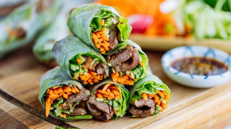 Gỏi Cuốn Bò